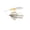 Nickel Mouse, variant on War Eagle 2-Willow 1/2oz Nickel Blue Pearl Shad