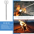 thumbnail image 4 of OULII 1Pack Heavy Fireplace Tongs Metal Clamp for Picnic Use, 4 of 8
