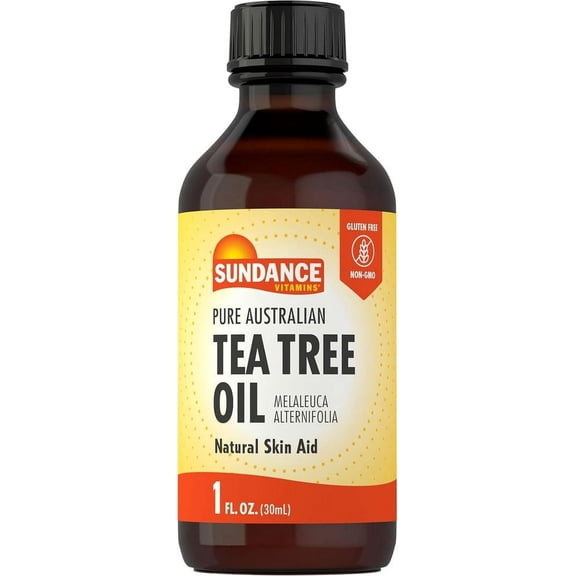 Pure Australian Tea Tree Oil | 1 Fluid Ounce Supplement for Men and Women | by Sundance