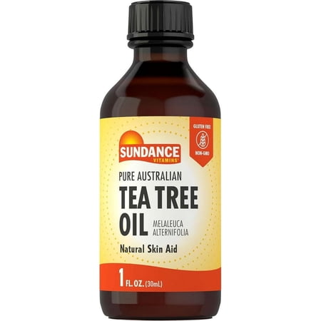 Pure Australian Tea Tree Oil | 1 Fluid Ounce Supplement for Men and Women | by Sundance