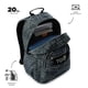 thumbnail image 5 of TOTTO Mochila Escolar Grande para Niño Porta Laptop 14 Repelente a Líquidos | 20 L - ACUARELA Negro G, 5 of 6