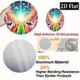 thumbnail image 3 of 2D Flat, One Piece, Rainbow Bridge Journey Pattern, Round Flat Print Metal Sign, 8X8in or 20Cm X20Cm, Round Iron Hanging Picture, Metal Iron Sign Room Home Decoration, Wall Art Aesthetic Decorat, 3 of 6