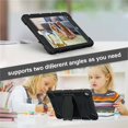 thumbnail image 4 of [PST] iPad Air 1 2 / iPad 9.7" 2017 2018 / Pro 9.7" Defender Armor Kickstand Case, Heavy Duty Military Grade Rugged Protective Shockproof Hard Case Cover with Kickstand, 4 of 6