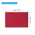 thumbnail image 2 of Unique Bargains Soft Felt Sheets Glitter Rose Red 11.8 x 7.8 Inch 12 Pcs, 2 of 6