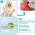 thumbnail image 2 of Parent-Child Interactive Bath Toy Little Turtle 35g-Blue Animal Toy Set for Kids, 2 of 6
