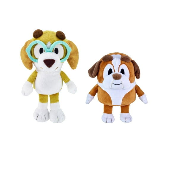 Bluey Friends - Winton and Honey Stuffed Plush Bundle for Kids