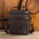 thumbnail image 3 of Bolso de piel auténtica de vaca WESTAL para hombre, bolso de hombro con cremallera, bolso bandolera para hombre, bolso bandolera con solapa 7512, 3 of 5
