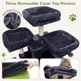 thumbnail image 2 of Torre Cat Tower Globlazer F80 Big Cat para gatos de interior, 2,03 m, 2 of 7