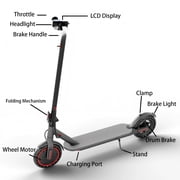 Electric Scooter 350W 8.5 Foldable E-Scooter for Adults, 21 Miles Range UL2272