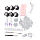thumbnail image 1 of Kit De Extensión De Uñas, Juego De Esmalte De Uñas De Gel Con Lámpara UV, Capa Base Superior Para Uso Doméstico, 1 of 7