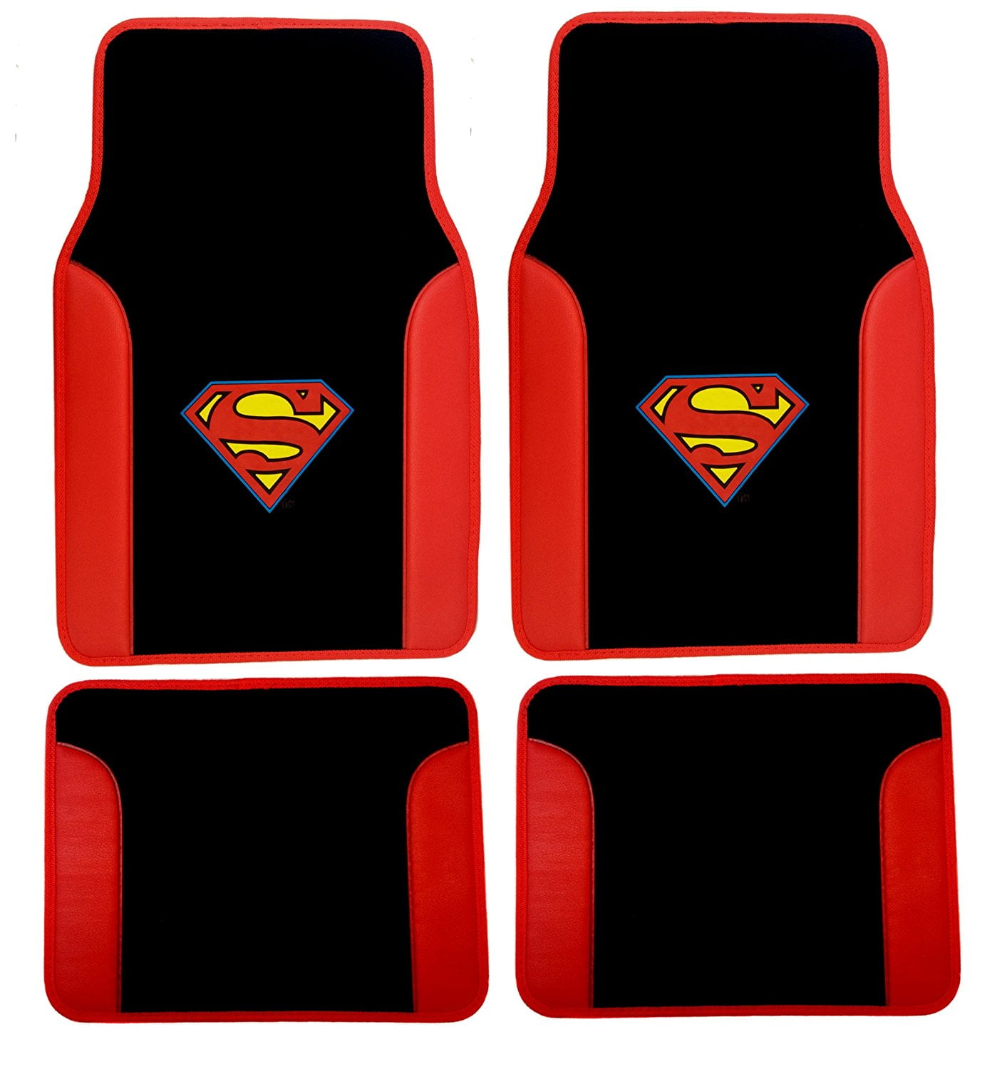 Premium Superman Red Vinyl Trim Floor 