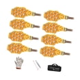 thumbnail image 4 of 8 cadenas de nieve para neumáticos, cadenas para conducción en invierno, cadenas para neumáticos para deportes al aire libre, cadenas de tracción de Amarillo, 4 of 8