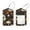 multicolored 5, variant on PhooArto 2 Pcs Luggage Tags, Rose Flower Hawk Moth Pattern Privacy Cover ID Label with Stainless Steel Loop and Address Card for Travel Bag Suitcase