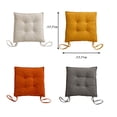 thumbnail image 3 of Cojín para silla Injueey cuadrado de cuerda fija Decorativo Gris claro 45*45cm, 3 of 6