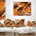 thumbnail image 4 of Designart Music Dreams - Abstract Throw Pillow - 16x16, 4 of 5