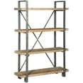 thumbnail image 1 of Signature Design by Ashley Forestmin 4 Shelf Bookcase in Brown and Black, 1 of 3