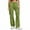 AE05_Army Green, variant on Resicozy Cargo Pants Women Fall Baggy Hiking Pants High Waisted Drawstring Wide Leg Pant with Pockets Khaki L