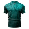 thumbnail image 4 of Sngxgn Men's Cotton Polo Short Sleeve T-Shirt(Mint Green,M), 4 of 4