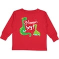 thumbnail image 3 of Inktastic Nonnas Boy Grandson Gift Dinosaur Boys Long Sleeve Toddler T-Shirt, 3 of 5