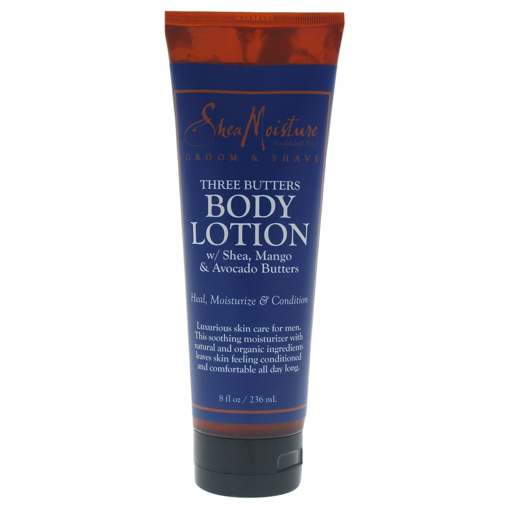 Shea Moisture Lotion Three Butters Men 8 oz