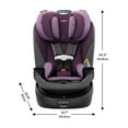 thumbnail image 3 of Evenflo Gold Revolve360 Slim 2-in-1 Rotational Car Seat with SensorSafe (Amethyst), 3 of 29