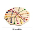 thumbnail image 3 of Binwennn Rope Untying Table Twisting Rope Puzzle Game Knot Game Very Suitable For Parent Child Interaction Stress Toy Portable Suitable For Parties And Travel （B） Alphabet Bath Tub Letters Board Games, 3 of 3