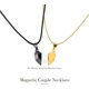 thumbnail image 3 of 2 uds amor corazón atracción mutua colgante collar para parejas hombres Mowen novia amantes rompecabezas a juego corazón de melocotón, 3 of 5