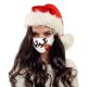 thumbnail image 3 of De Cubiertas De Cara De Navidad Para Adultos Cubierta De Cara Impresa De Navidad De Una Sola Vez Cubierta De Boca Transpirable De 3 Capas 10 Piezas Yuarrent HA038775-00, 3 of 6
