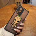 thumbnail image 3 of Funda mate para VIVO X90 X80 X70 5G X60 X50 X30 IQOO NEO 3 5 PRO PLUS X27 X23 X20 Funda Coque Capa Shell Marvel Comics Groot, 3 of 5