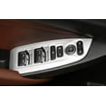 thumbnail image 6 of Xotic Tech Interior Window Lift Door Lock Switch Control Panel Cover Trim, Matte Silver, Compatible with Honda Accord 10th Gen 2018-2022, 6 of 9