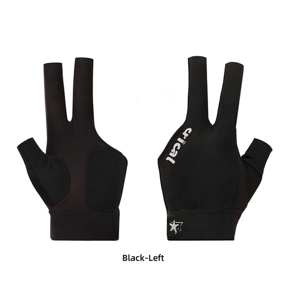 CRICAL-Lycra Billiard Glove for Billiard Training, Comfortable Snooker Cue Gloves, Right and Left Hand, 3 Fingers, Accessories