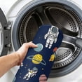 thumbnail image 6 of Large Area Rugs 5'x8', Blue Space Carpet Runner Indoor Outdoor Rugs Home Decor Aesthetic, Cartoon Cute Spaceship Planet Star Funny Non Slip Mats Washable Accent Rug for Living Room Bedroom, 6 of 8