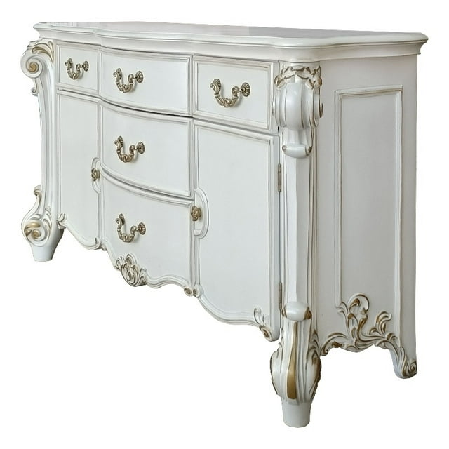 ACME Vendome Dresser in Antique Pearl Finish