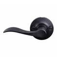 thumbnail image 4 of Stratford Left-Hand Dummy Door Lever, Matte Black, 4 of 5
