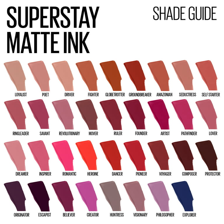 Ingang agenda voordat Maybelline Super Stay Matte Ink City Edition Liquid Lipstick, Dancer -  Walmart.com