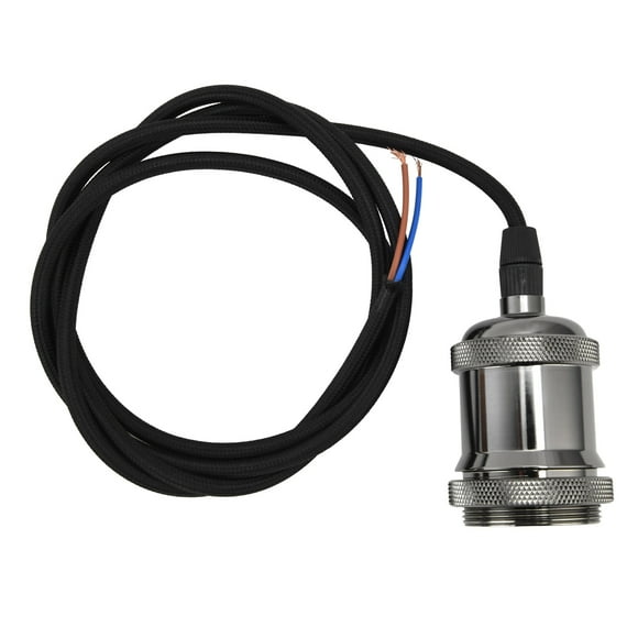 Pendant Lamp Cord Kit, Plug In Pendant Light Cord Kit Haning Aluminum With Connector For Home Bar Kitchen