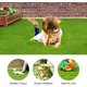 thumbnail image 3 of Césped Artificial MACHAO Sintético Verde Plástico para Juegos Hogar Patio Jardín 30x30cm, 3 of 5