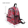 thumbnail image 3 of FORMRS Kids School Backpack with Front Zippered Pocket 12" Student Travel Daypack, Sweet Strawberry, 3 of 6