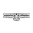 thumbnail image 3 of 14K White Gold 2/5 Ctw Diamond Engagement Ring, 3 of 4