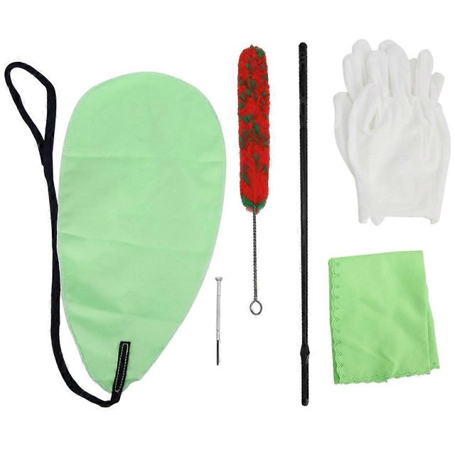 Flute Maintenance Accessory Kit Swab Cloth Glove Screwdriver Rod Brush Kit