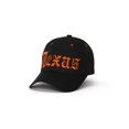 thumbnail image 2 of City Caps Olde English Adjustable Baseball Hat - Texas - Black, 2 of 2