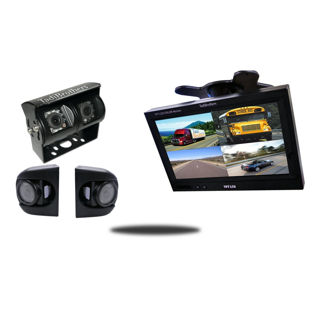 Tadibrothers 9 Inch Ultimate RV Backup Camera System with Double CCD RV