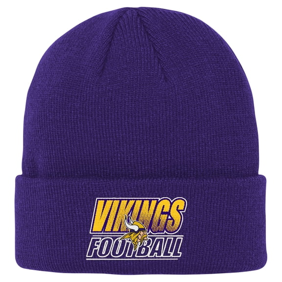 Youth Outerstuff  Purple Minnesota Vikings Team Gradient Cuffed Knit Hat