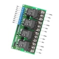 thumbnail image 1 of Relay 4-Channel DC 12V 30A Relay Module Control Board Optocoupler Isolation High/Low Trigger, 1 of 7