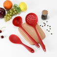 thumbnail image 1 of Silicone Kitchen Utensil,4Pcs Set Silicone Spoon Spatula Set Non-Stick Baking Cooking Tools Kitchen Accessories, 1 of 7