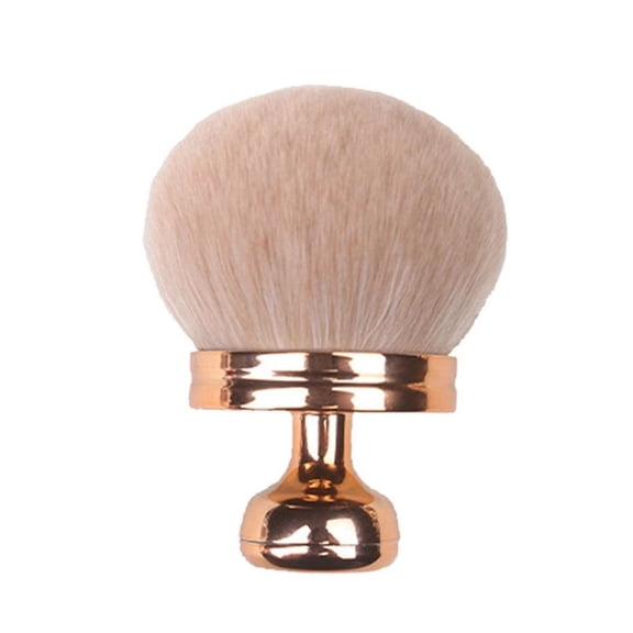 Multipurpose Large Mushroom Head Makeup Brush - Soft Synthetic Bristles, Loose Powder Blush Body Contour Stamp Tool, Portable Reusable