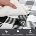 thumbnail image 5 of Kitchen Mats 2 PCS Anti Fatigue Kitchen Rugs Non Skid Waterproof Kitchen Floor Mat Cushioned Black and White Kitchen Rugs Farmhouse Comfort Standing Kitchen Mats for Floor, House, Sink, Office, 5 of 6