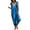 Blue, variant on Seductiva Clearance Women's Nightshirt Short Sleeve Women's Satin Pajamas Lace Spliced Short Sleeve V Neck Clothes Pajamas Long Dress Pajamas Ultra-Soft Nightgown Sleep Dress