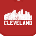 thumbnail image 4 of Inktastic cleveland skyline grunge white Boys or Girls Baby Bib, 4 of 4
