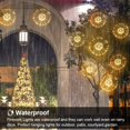 thumbnail image 2 of Firework Lights, 4 Pack String Lights 600 LED Starburst Lights Copper Wire Lights, 8 Modes Battery Operated Fairy Lights with Remote, 2 of 5